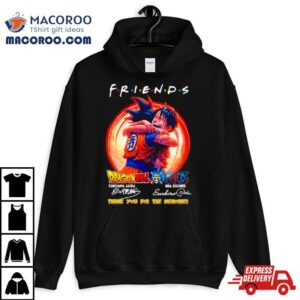 Dragon Ball Toriyama Akira One Piece Oda Eiichiro Friend Thank You Tshirt