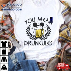 Drunkules Hercules Inspired Drinking T Shirt