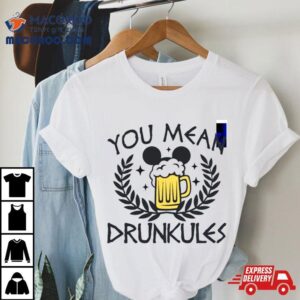 Drunkules Hercules Inspired Drinking T Shirt