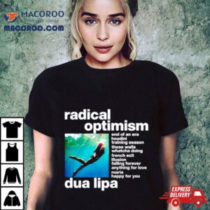 Dua Lipa Radical Optimism Breast Logo Shirt