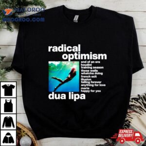 Dua Lipa Radical Optimism Breast Logo Tshirt