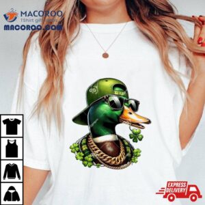 Duck So Cool St Patrick’s Day Saint Patricks Call Me Lucky Mallard Shirt