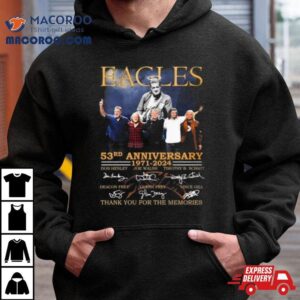 Eagles Rd Anniversary Thank You For The Memories Signatures Tshirt