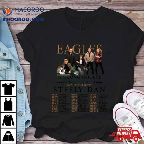 Eagles The Long Goodbye 2023 2024 Tour Shirt
