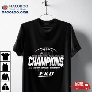 Eastern Kentucky University Colonels Men Rsquo S Basketball Regular Season Champions Tshirt