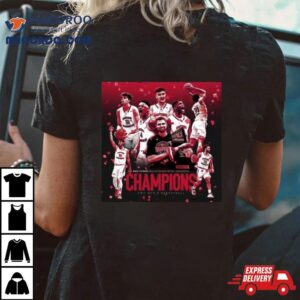 Eastern Washington Men S Basketball Back To Back Big Sky Regular Season Champions Tshirt