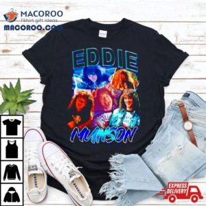 Eddie Munson Homage Vintage Tshirt