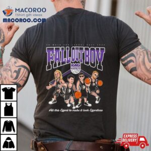 Fall Out Boy Sacramento Kings Caricature Tshirt