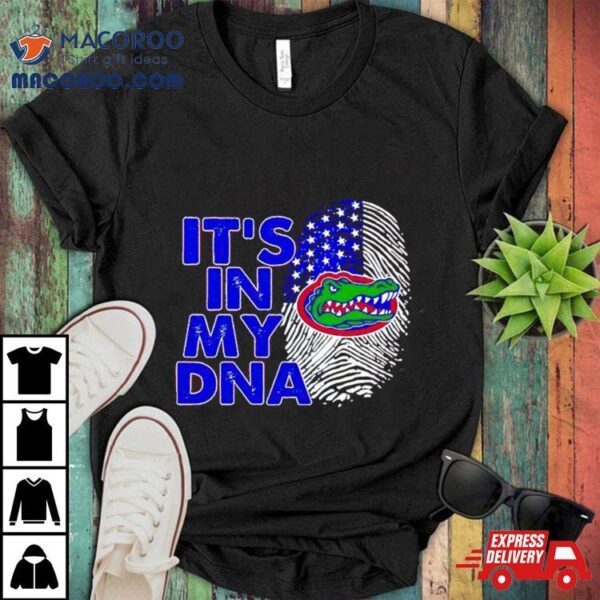 Florida Gators It’s In My Dna Fingerprinshirt