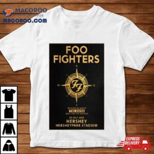 Foo Fighters July 23 2024 Hersheypark Stadium Hershey Shirt