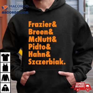 Frazier And Breen And Mcnutt And Pidto And Hahn And Szczerbiak New York Knicks Tshirt