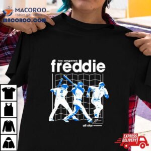 Freddie Freeman Schematics Los Angeles Dodgers All Star Shirt