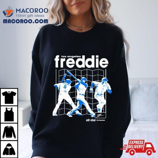 Freddie Freeman Schematics Los Angeles Dodgers All Star Shirt