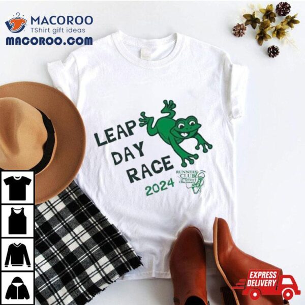 Frog Leap Day Race 2024 Runners Club Shirt