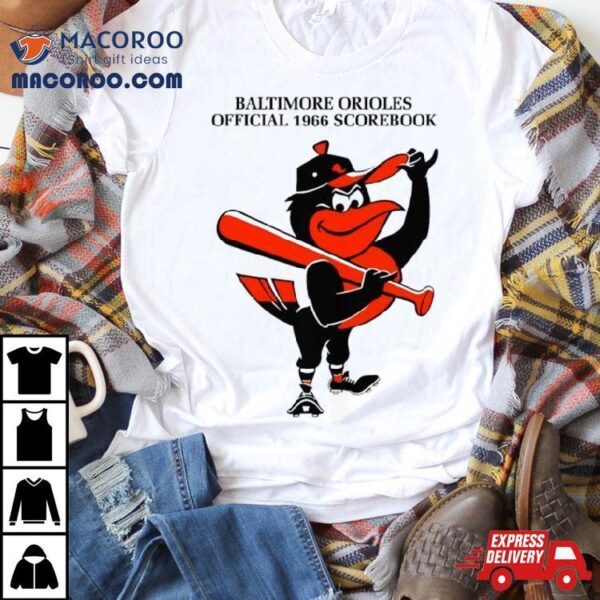 Fun Mascot Ready Baltimore Orioles Baseball 1966 Mlb Shirt