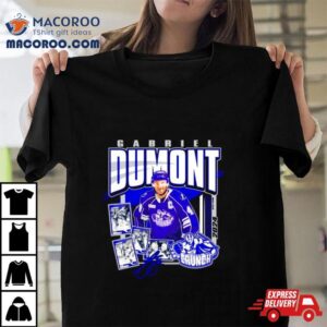 Gabriel Dumont Syracuse Crunch Hockey Player Shirt