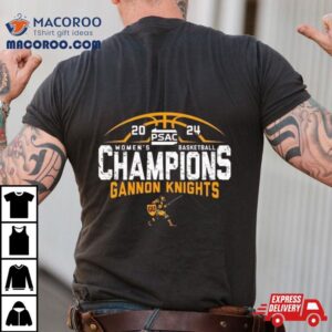 Gannon University Women S Basketball Psac Tournament Champions Tshirt