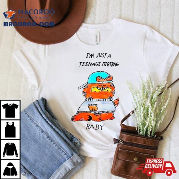 Garfield I’m Just Anage Dirtbag Baby Shirt