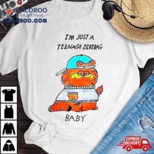 Garfield I Rsquo M Just Anage Dirtbag Baby Tshirt