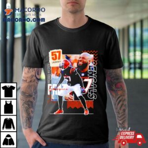 Germaine Pratt 57 Running Back Football Player Shirt