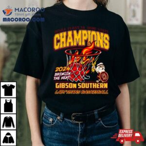 Gibson Southern Lady Titans Basketball Ihsaa Class A Semi State Champions Tshirt