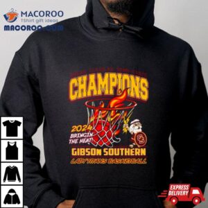 Gibson Southern Lady Titans Basketball Ihsaa Class A Semi State Champions Tshirt