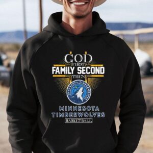 God First Family Second The Minnesota Timberwolves Basketball Shirt