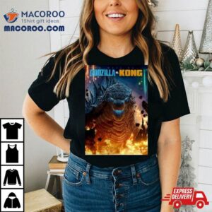 Godzilla Vs Kong One Will Fall Godzilla Main T Shirt