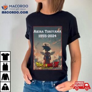 Goku Rip Akira Toriyama Dragon Ball Z Tshirt