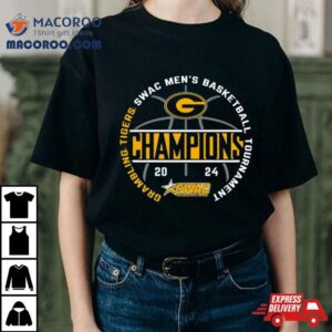 Grambling Tigers Swac Men S Basketball Conference Tournament Champions Tshirt