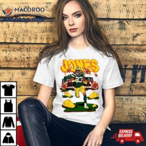 Green Bay Packers Aaron Jones Lamare Field Stadium Tshirt