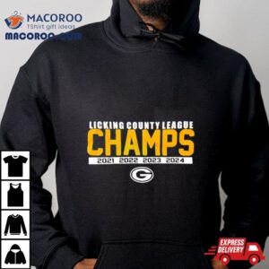 Green Bay Packers Licking County League Champs Time Tshirt