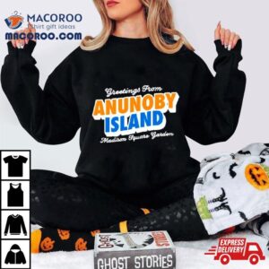 Greetings From Anunoby Island Madison Square Garden Knicks Tshirt