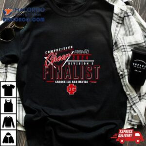 Grosse Ile Red Devils Mhsaa Cheer Division Finalis Tshirt