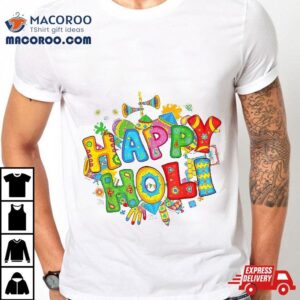 Happy Holi Festival Colors India Hindu Kid Tshirt