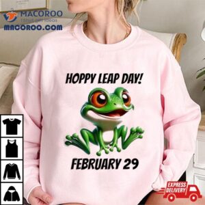 Happy Leap Day Year 2024 February 29th Frog T Shirt