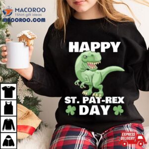 Happy St Pat-rex Dinosaur Saint Patrick’s Day For Boys Girls Shirt