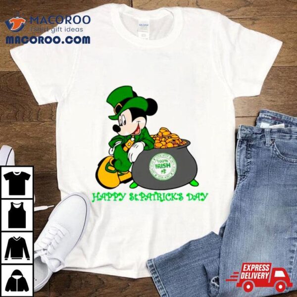 Happy St Patrick’s Day Mickey Irish Shirt