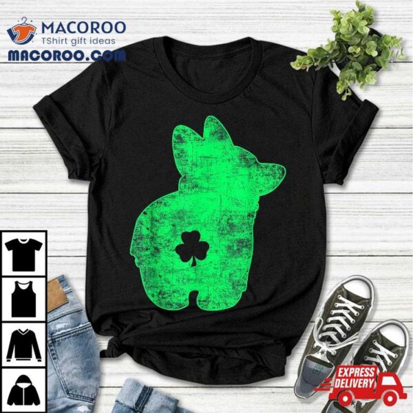 Happy St Patrick’s Day Funy Saint Patricks Corgi Dog Shirt