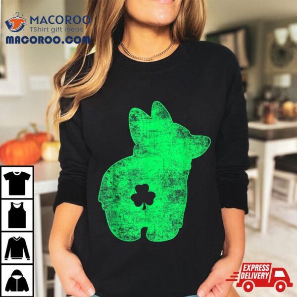 Happy St Patrick’s Day Funy Saint Patricks Corgi Dog Shirt