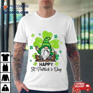 Happy St. Patrick’s Day Gnome Shamrock Saint Patrick Irish Shirt