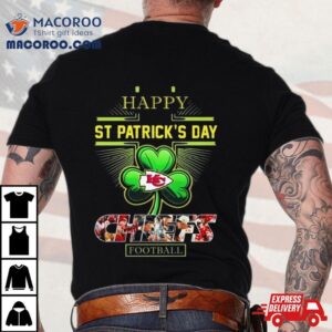 Happy St Patrick’s Day Kansas City Chiefs Football Shirt