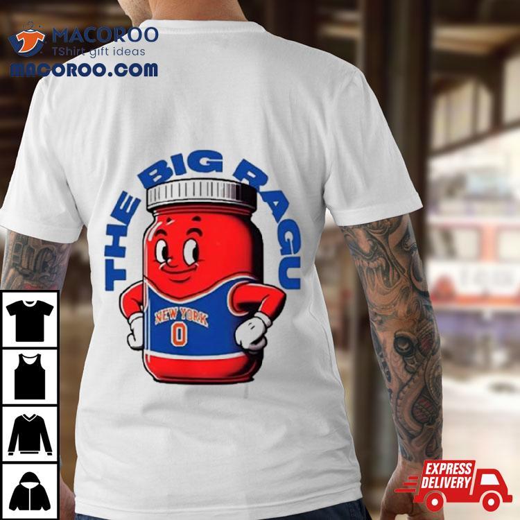 Hartenstein Wearing The Big Ragu Shirt Hartenstein Wearing The Big Ragu Shirt