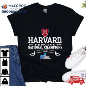 Harvard Crimson Ncaa Fencing National Champions Tshirt