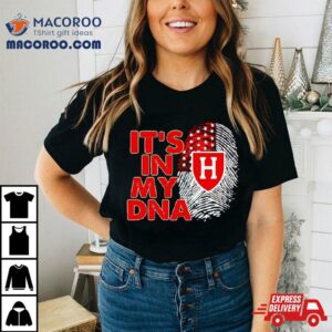 Harvard Crimson It Rsquo S In My Dna Fingerprin Tshirt