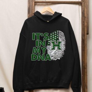 Hawaii Rainbow Warriors It Rsquo S In My Dna Fingerprin Hoodie