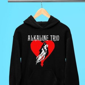 Heart Swept Alkaline Trio Hoodie