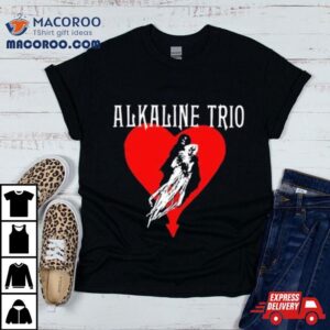 Heart Swept Alkaline Trio Tshirt