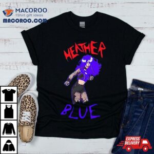 Heather Blue Comic Book Shirt