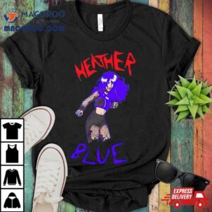 Heather Blue Comic Book Shirt